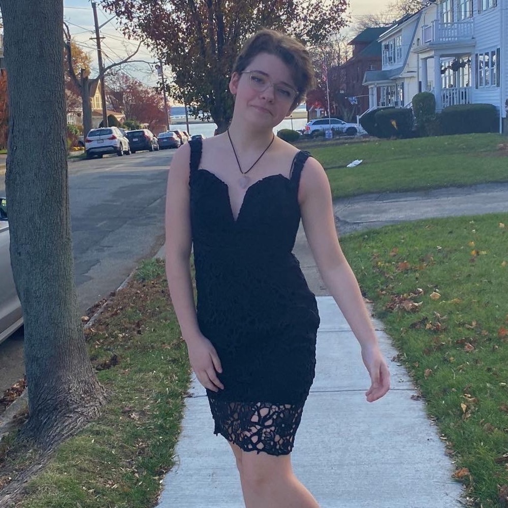 black dress. size xs,